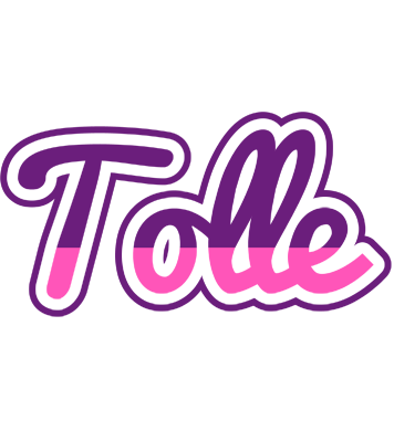 Tolle cheerful logo