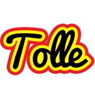 Tolle flaming logo