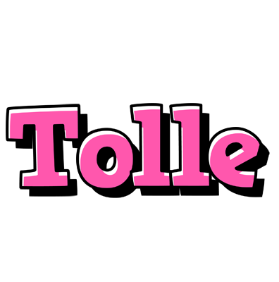 Tolle girlish logo