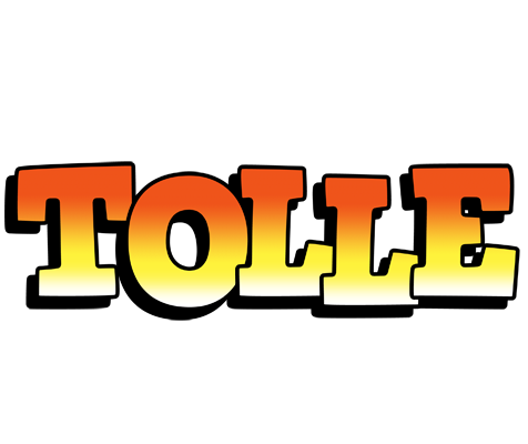 Tolle sunset logo