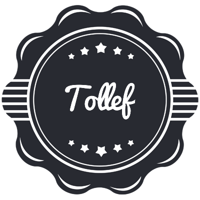 Tollef badge logo