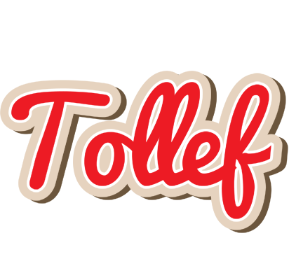 Tollef chocolate logo