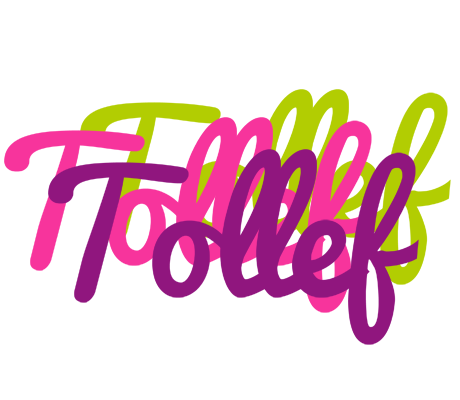 Tollef flowers logo