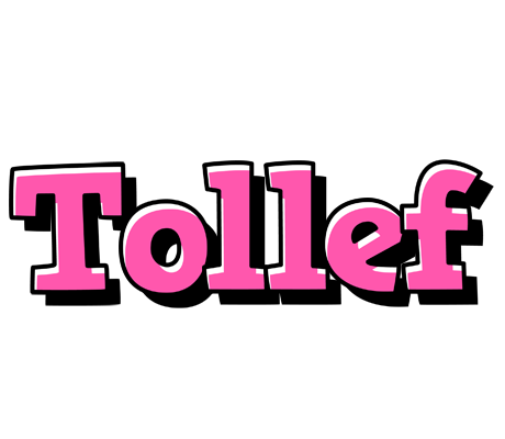 Tollef girlish logo
