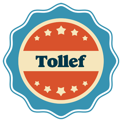 Tollef labels logo