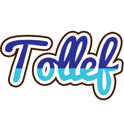 Tollef raining logo