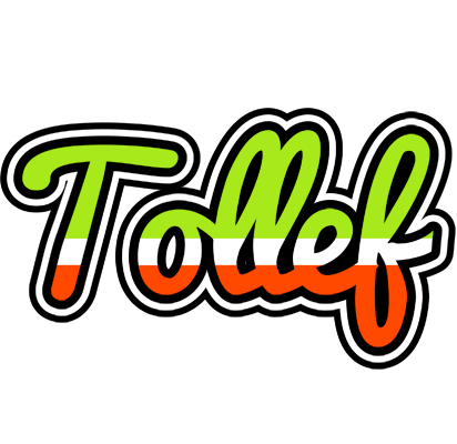 Tollef superfun logo