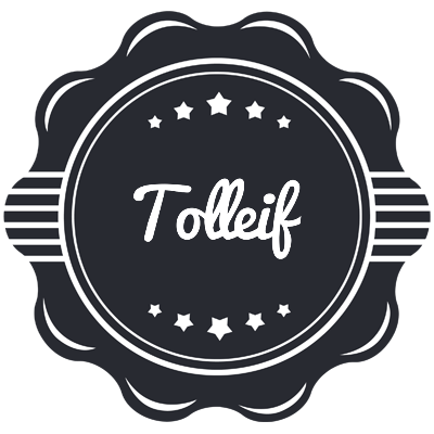 Tolleif badge logo