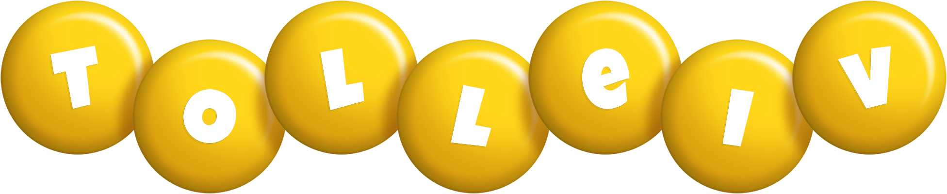 Tolleiv candy-yellow logo
