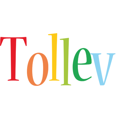 Tollev birthday logo