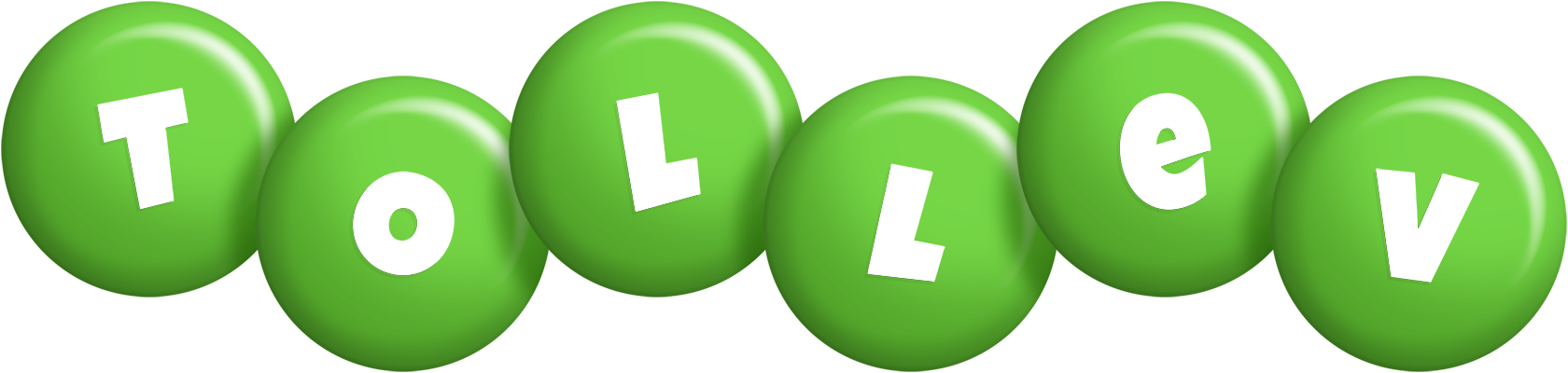 Tollev candy-green logo