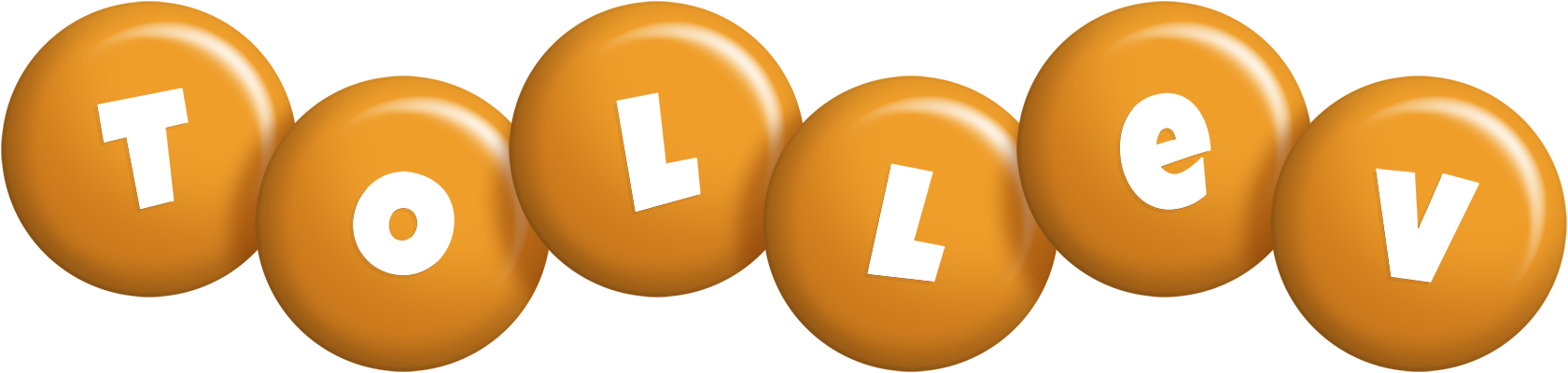 Tollev candy-orange logo