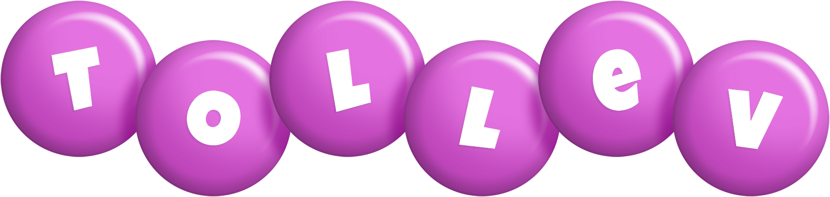 Tollev candy-purple logo