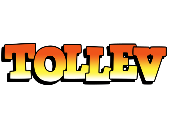 Tollev sunset logo