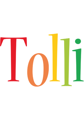 Tolli birthday logo