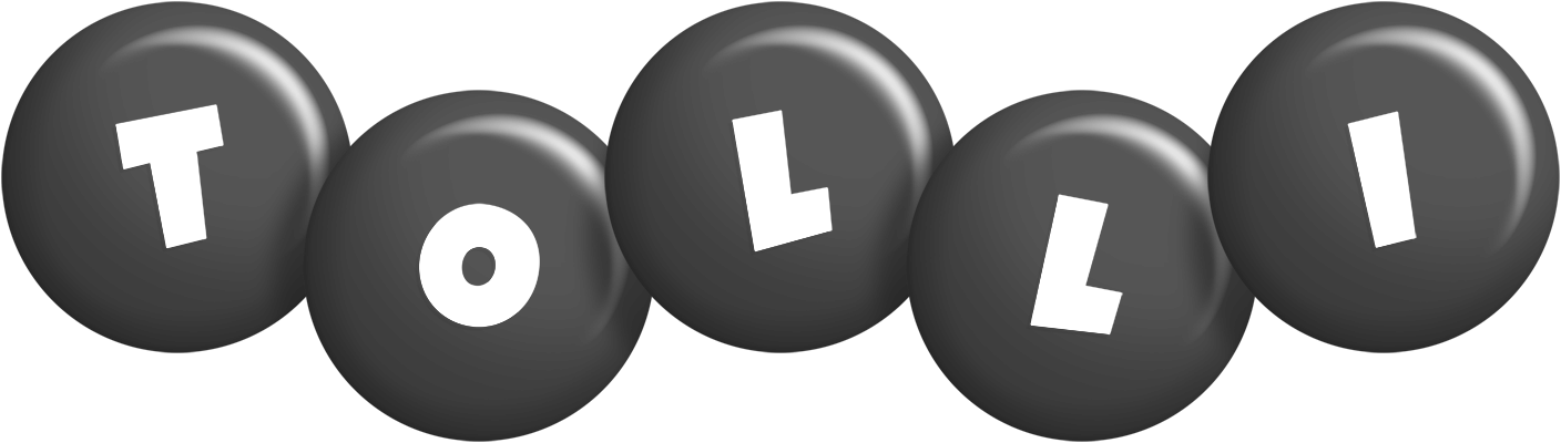 Tolli candy-black logo