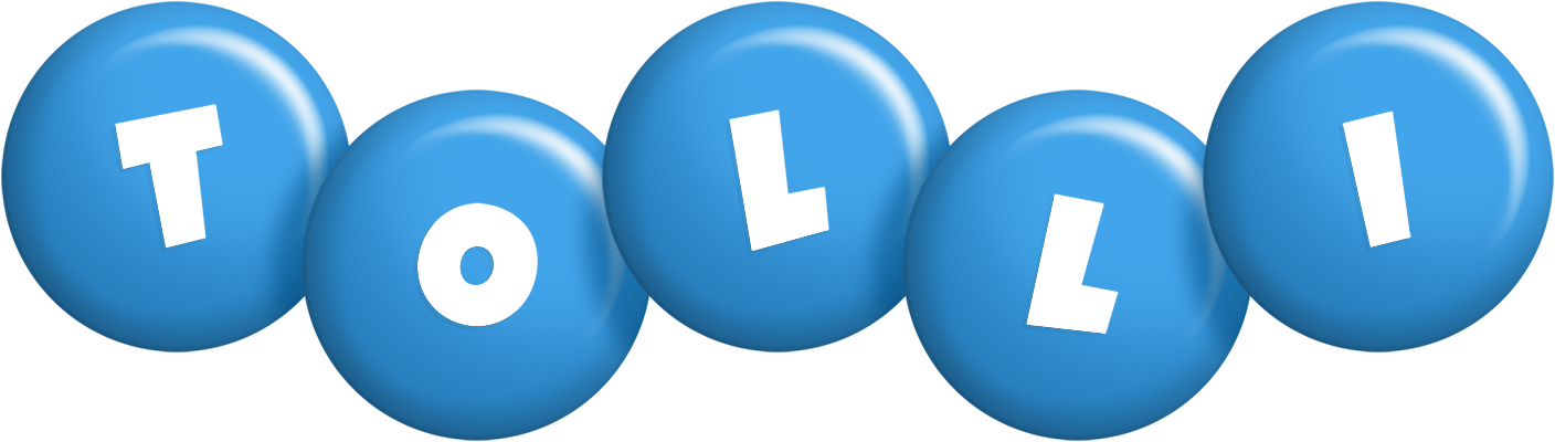 Tolli candy-blue logo