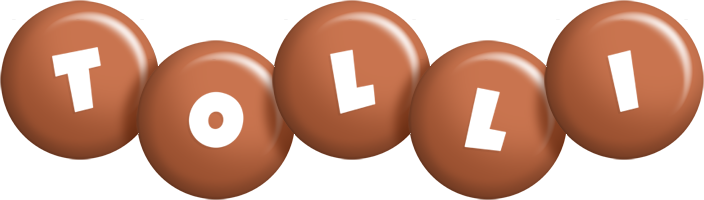 Tolli candy-brown logo