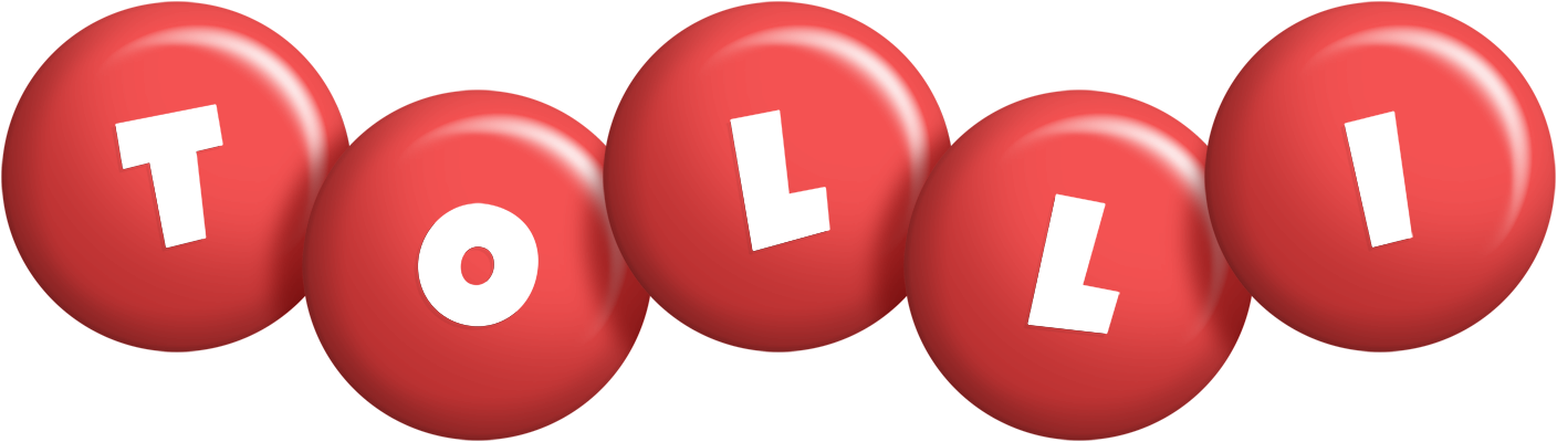 Tolli candy-red logo