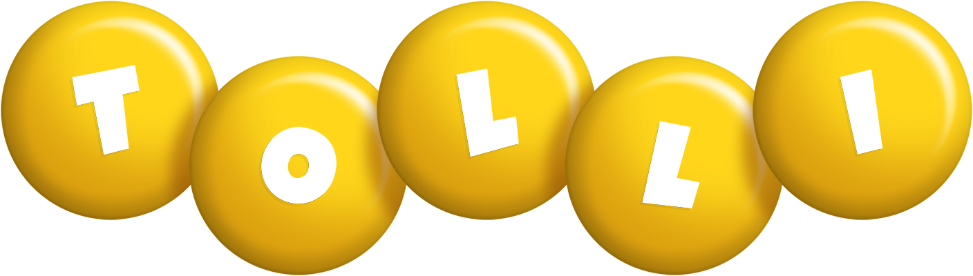 Tolli candy-yellow logo