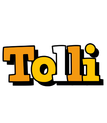 Tolli cartoon logo