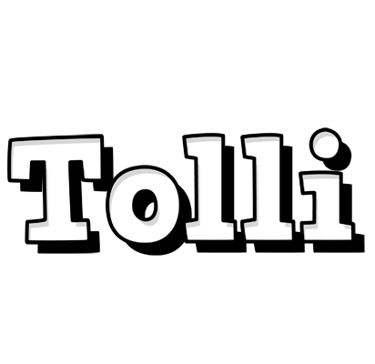 Tolli snowing logo