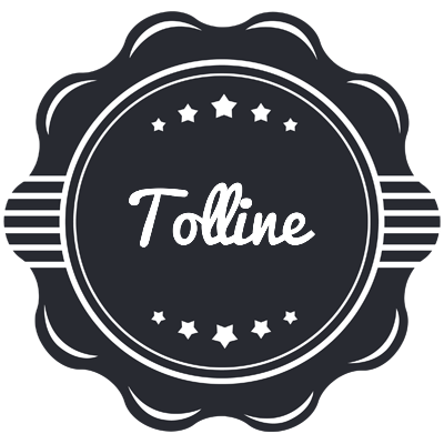 Tolline badge logo