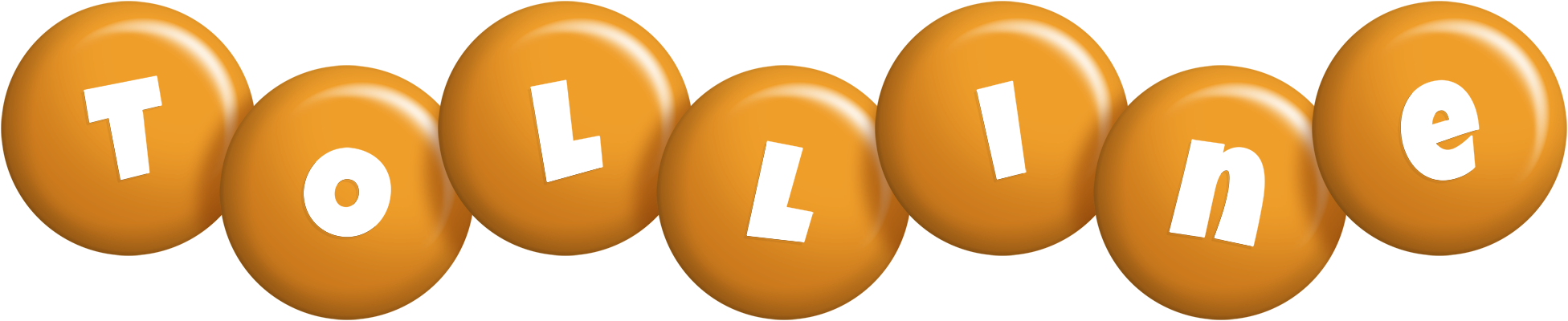 Tolline candy-orange logo