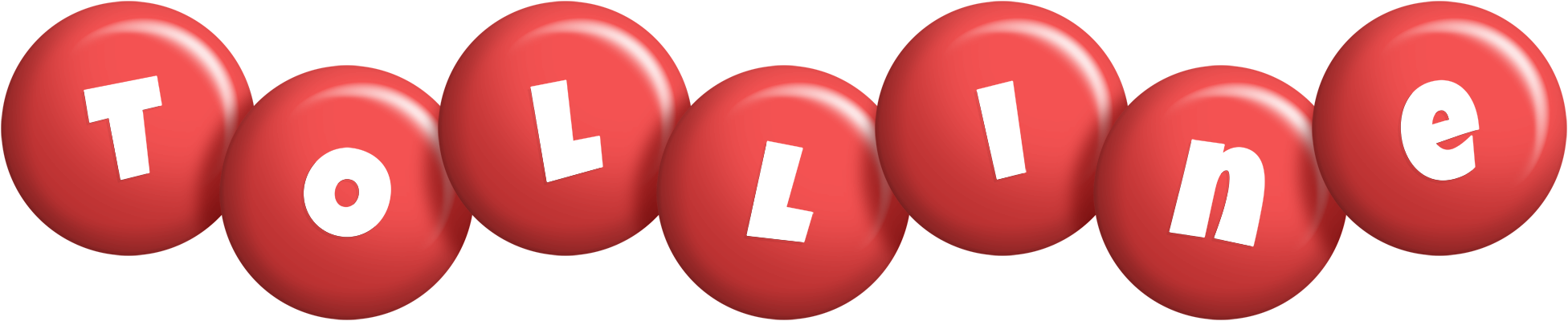Tolline candy-red logo