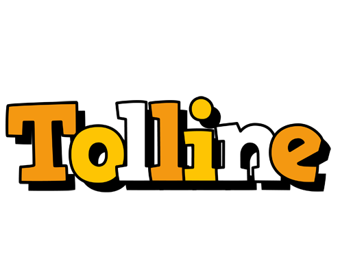 Tolline cartoon logo