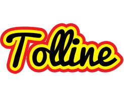 Tolline flaming logo