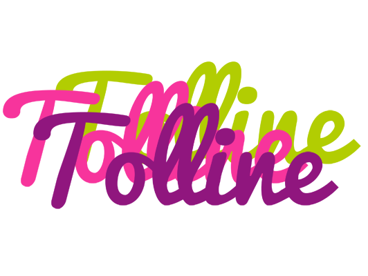 Tolline flowers logo