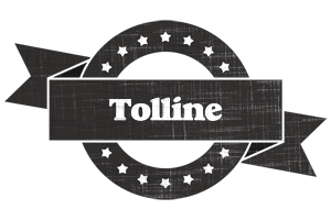 Tolline grunge logo