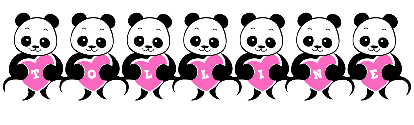 Tolline love-panda logo