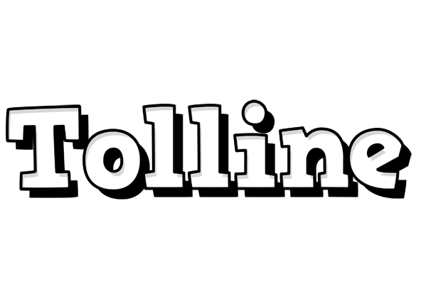 Tolline snowing logo