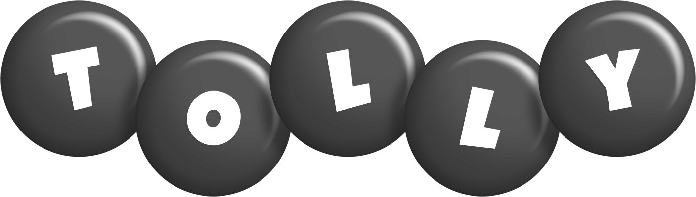 Tolly candy-black logo