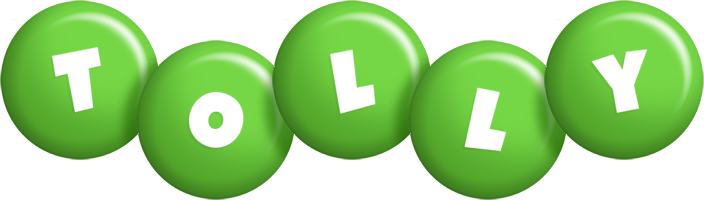 Tolly candy-green logo