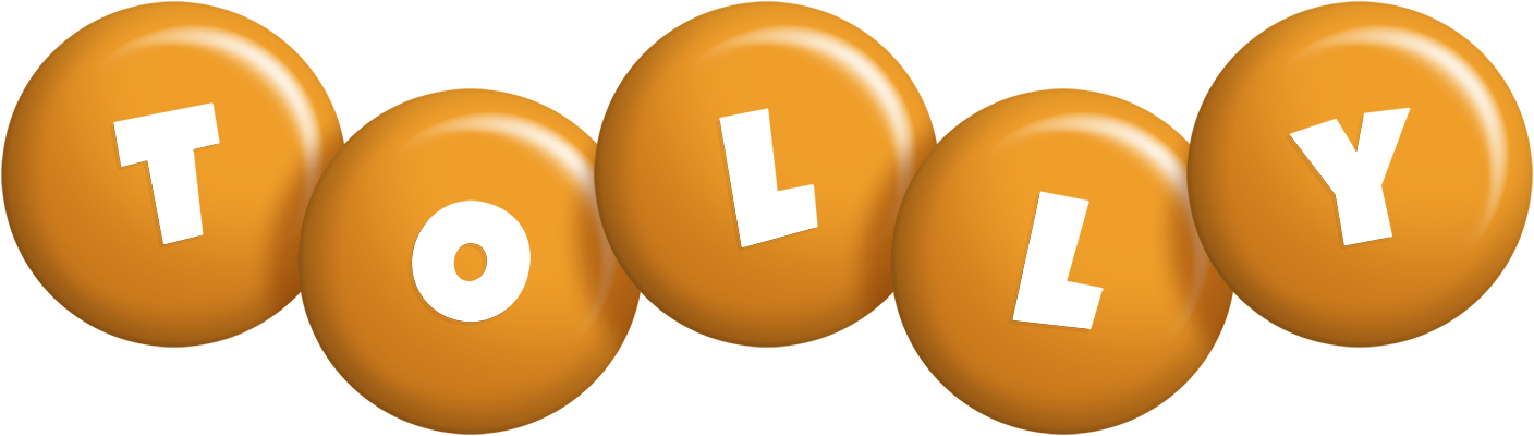 Tolly candy-orange logo