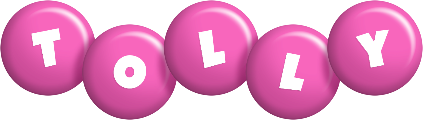 Tolly candy-pink logo
