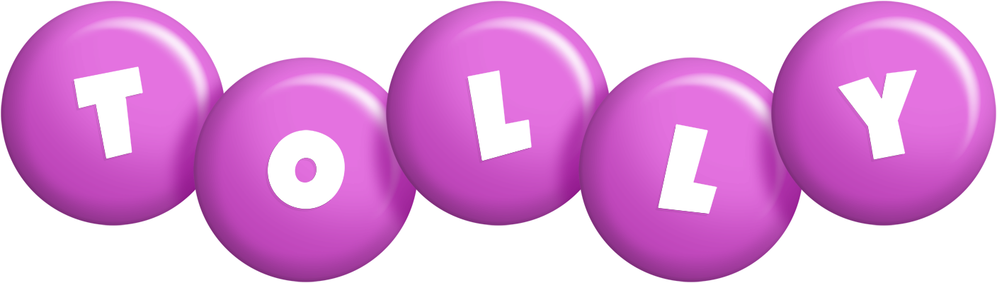 Tolly candy-purple logo