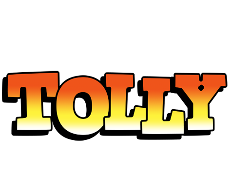 Tolly sunset logo