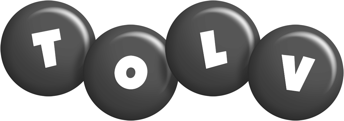 Tolv candy-black logo