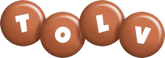 Tolv candy-brown logo