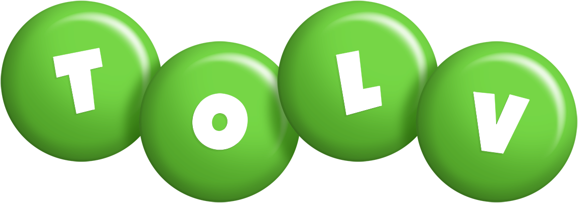Tolv candy-green logo