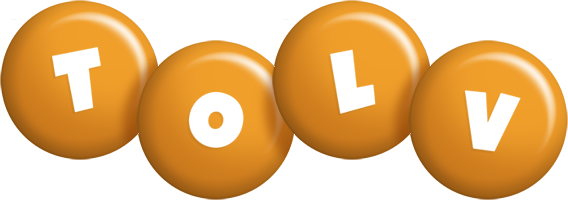 Tolv candy-orange logo