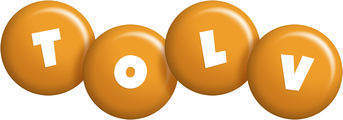 Tolv candy-orange logo