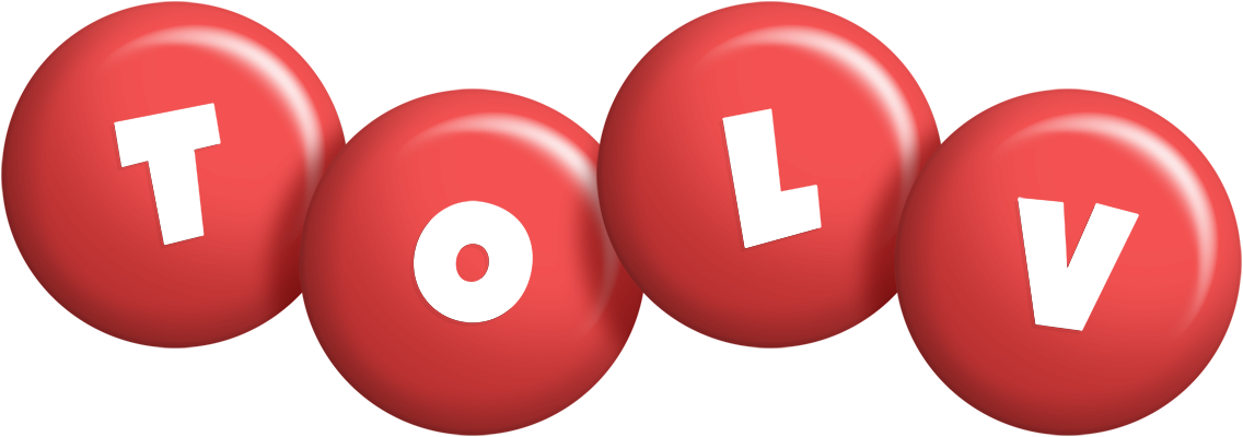Tolv candy-red logo