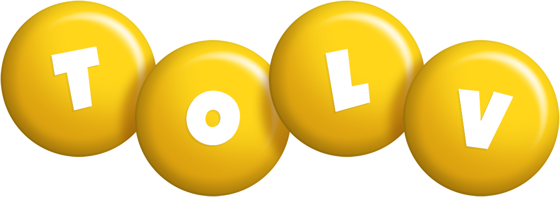 Tolv candy-yellow logo