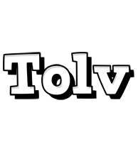 Tolv snowing logo