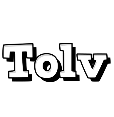 Tolv snowing logo
